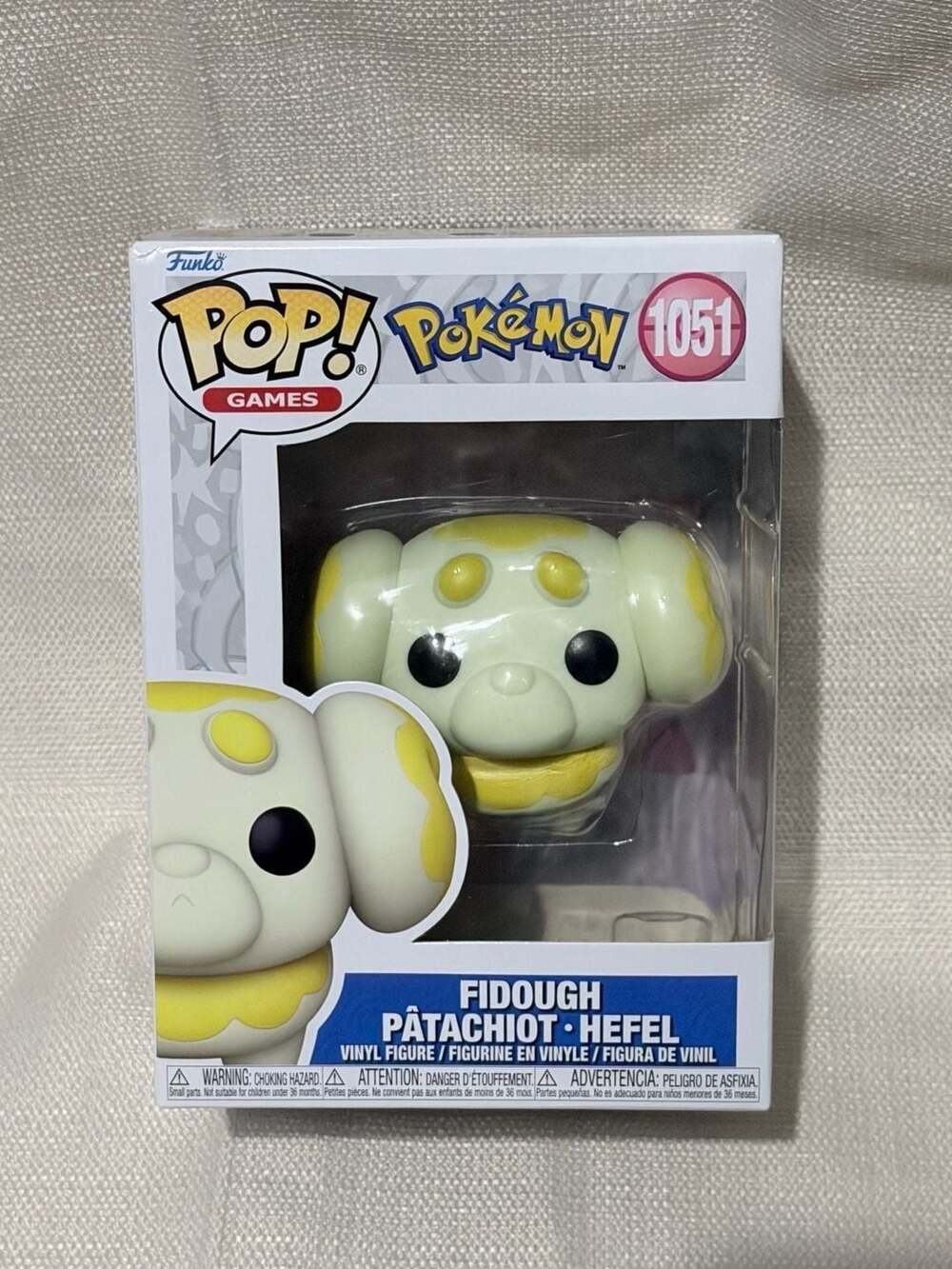 Funko Pop! Games: Pokémon - Fidough #1051 Vinyl Figure